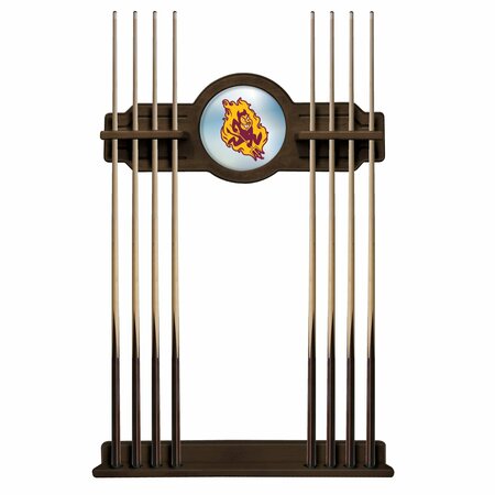 HOLLAND BAR STOOL CO Arizona State Cue Rack in Navajo Finish, Sparky Logo CueNavArizSt-S